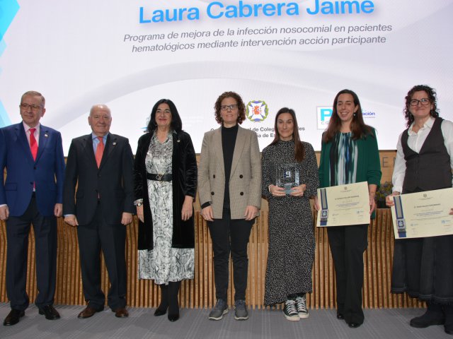 Laura Cabrera, ganadora del Ámbito Hospitalario